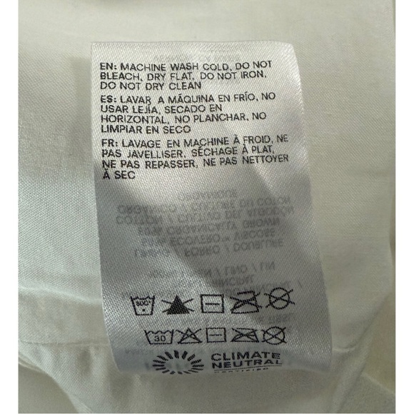 Reformation Meela Linen Top Size 12 - Picture 7 of 7